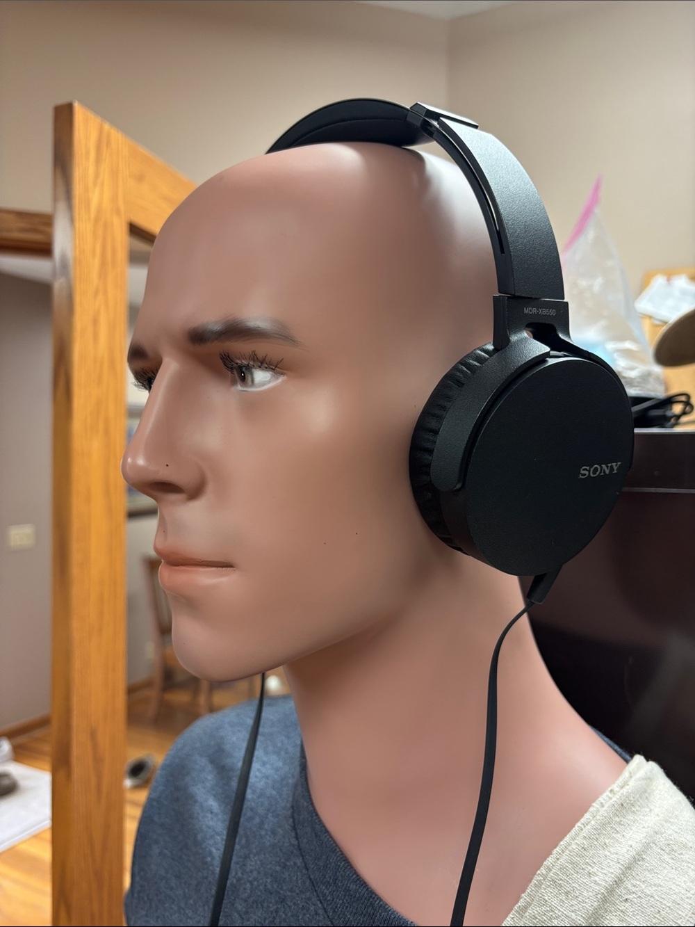Sony Black MDR-XB550 On-Ear Wired Headphones